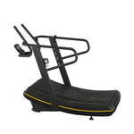 FITPRO BS005 Manual Adjustment - 8 Magnetic Resistance Treadmill Train Gym Levels Home Equipment Machine Black&Yellow