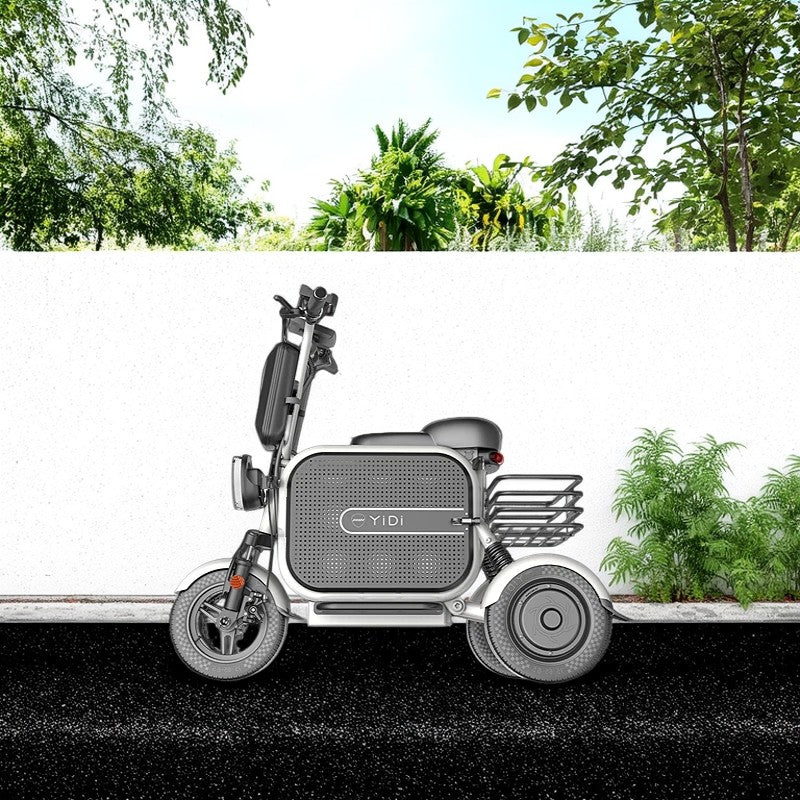 YIDI DDU10S 1000W Steel Battery Dual Lithium 48V White Scooter High Electric Foldable 10Ah/15Ah Pink/Black 11-inch Drum Carbon Drive Black Brake