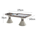VERSA 275cm Luxury Roulette Rooms Home Table Roulette Wheel Game Private Length W/ Events