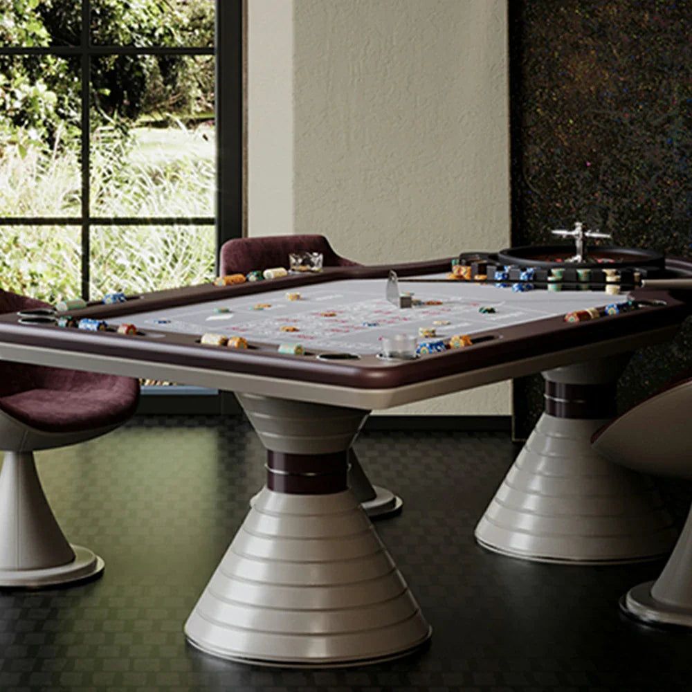 VERSA 275cm Luxury Roulette Rooms Home Table Roulette Wheel Game Private Length W/ Events