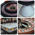VERSA 275cm Luxury Roulette Rooms Home Table Roulette Wheel Game Private Length W/ Events