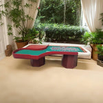 VERSA 240cm Table Roulette Rooms Length Private 20-inch a - W/ Game Home Wheel Events Roulette Red&White