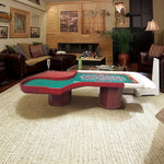 VERSA 240cm Table Roulette Rooms Length Private 20-inch a - W/ Game Home Wheel Events Roulette Red&White