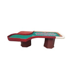 VERSA 240cm Table Roulette Rooms Length Private 20-inch a - W/ Game Home Wheel Events Roulette Red&White