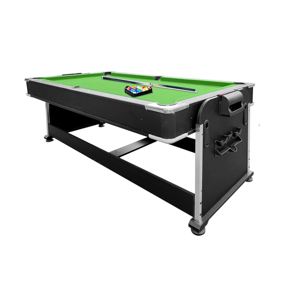 VERSA 4-IN-1 Air Billiard Accessories for Table Rooms and Game Dining, Convertible with Table 7FT - Billiards, Free Pool Tennis Green Hockey, Felt