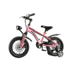 VOLTUS 14/18/22 Knife - Support Foot Bicycle Children's Ring Training Double-Layer CNC Inch Wheels Pink