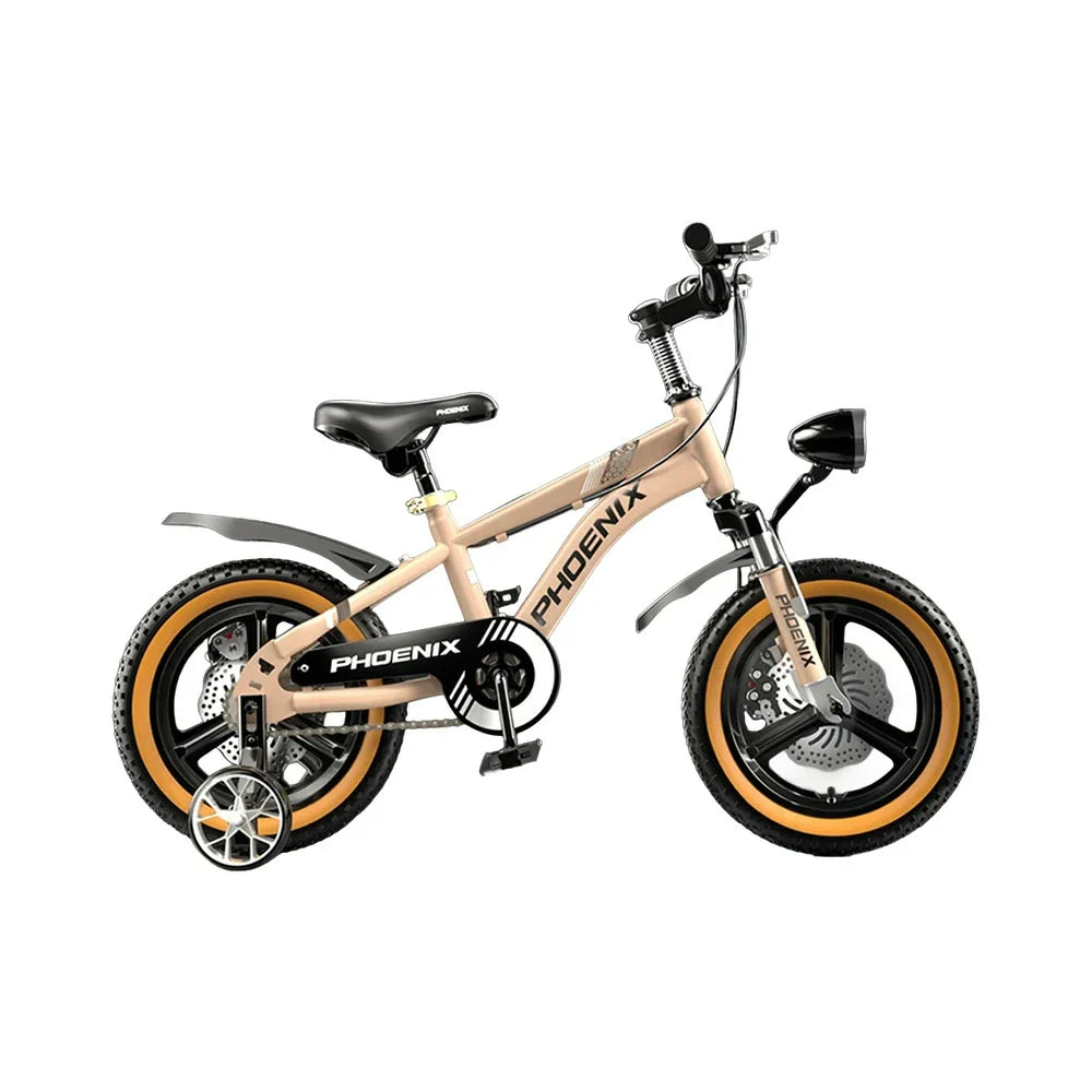 VOLTUS 14/18/22 Alloy Wheel Bicycle Integrated Upgraded Training Inch Foot Children's - Magnesium Support Wheels Golden