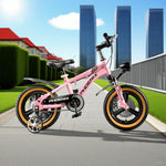 VOLTUS 14/18/22 Training Magnesium Support - Wheel Wheels Integrated Children's Alloy Upgraded Bicycle Inch Foot Pink