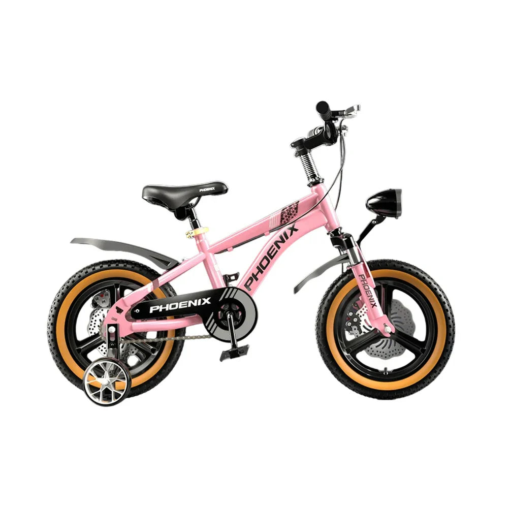 VOLTUS 14/18/22 Training Magnesium Support - Wheel Wheels Integrated Children's Alloy Upgraded Bicycle Inch Foot Pink