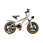 VOLTUS 14/18/22 Upgraded Integrated Alloy Foot Children's Bicycle Training Wheels Support - Inch Magnesium Wheel Silvery