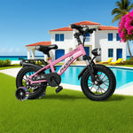 VOLTUS 18/20/22 with or Kids' Spoke Seat - Bike Integrated Rear Wheels - Pink