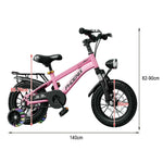 VOLTUS 18/20/22 with or Kids' Spoke Seat - Bike Integrated Rear Wheels - Pink