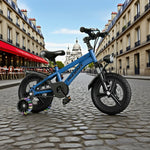 VOLTUS 18/20/22 Kids' - Spoke Rear Integrated or Wheels Seat with Bike Blue