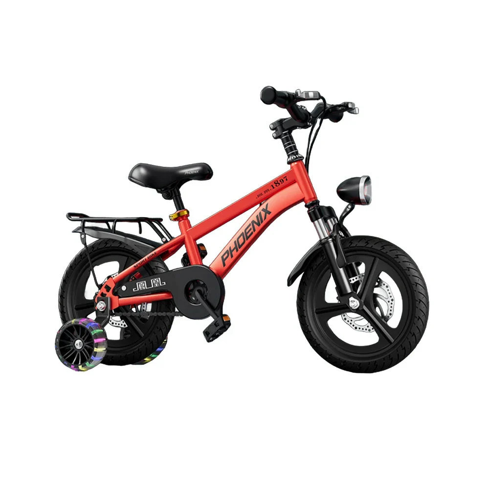VOLTUS 18/20/22 or - Rear - Bike Wheels with Spoke Kids' Integrated Seat Red