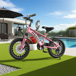 VOLTUS 14/18/22 Knife - Support Foot Bicycle Children's Ring Training Double-Layer CNC Inch Wheels Pink