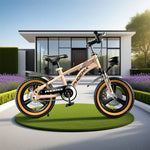 VOLTUS 14/18/22 Alloy Wheel Bicycle Integrated Upgraded Training Inch Foot Children's - Magnesium Support Wheels Golden