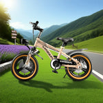 VOLTUS 14/18/22 Alloy Wheel Bicycle Integrated Upgraded Training Inch Foot Children's - Magnesium Support Wheels Golden