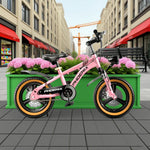 VOLTUS 14/18/22 Training Magnesium Support - Wheel Wheels Integrated Children's Alloy Upgraded Bicycle Inch Foot Pink