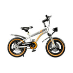VOLTUS 14/18/22 Upgraded Integrated Alloy Foot Children's Bicycle Training Wheels Support - Inch Magnesium Wheel Silvery