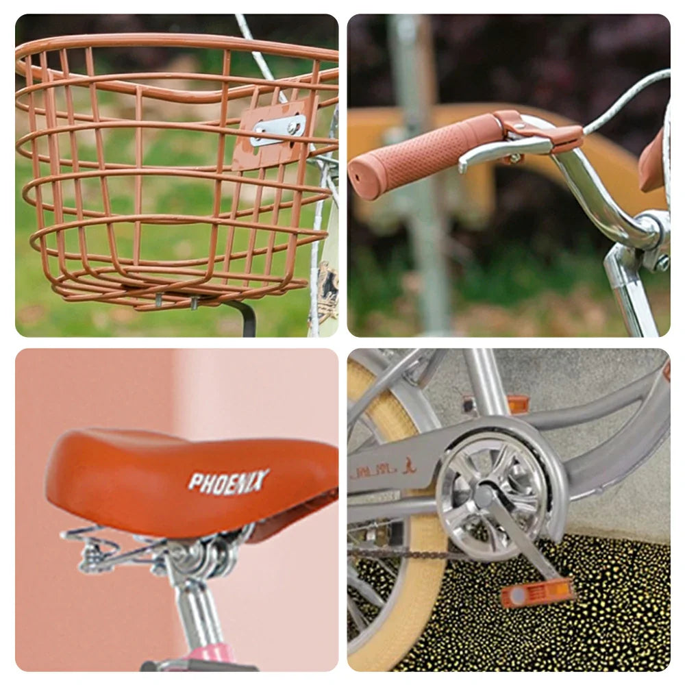 VOLTUS 16/20/22 Princess Options, Design - Seat, Bike Training Comfortable Kids' Wheel Safety Standard - Silver