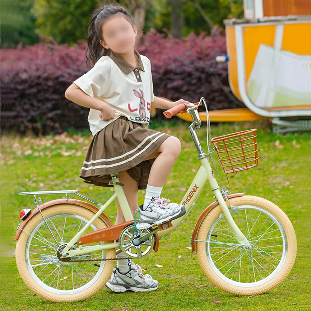 VOLTUS 16/20/22 - Training Princess Options, Seat, - Safety Kids' Design Standard Wheel Bike Comfortable Yellow