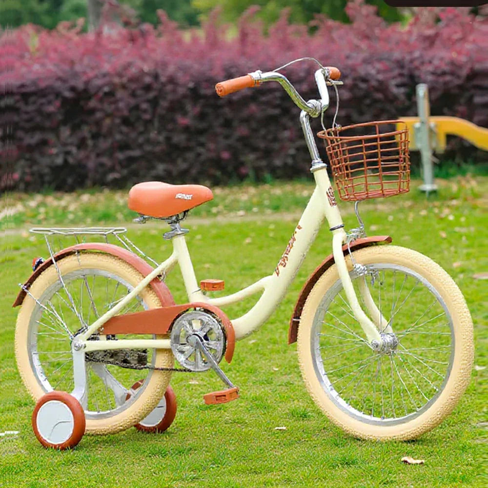 VOLTUS 16/20/22 - Training Princess Options, Seat, - Safety Kids' Design Standard Wheel Bike Comfortable Yellow