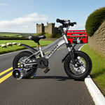 VOLTUS 18/20/22 Mudguard, No Sport Wheels - or Spoke Kids' Integrated Seat, Rear - with Bike Silvery