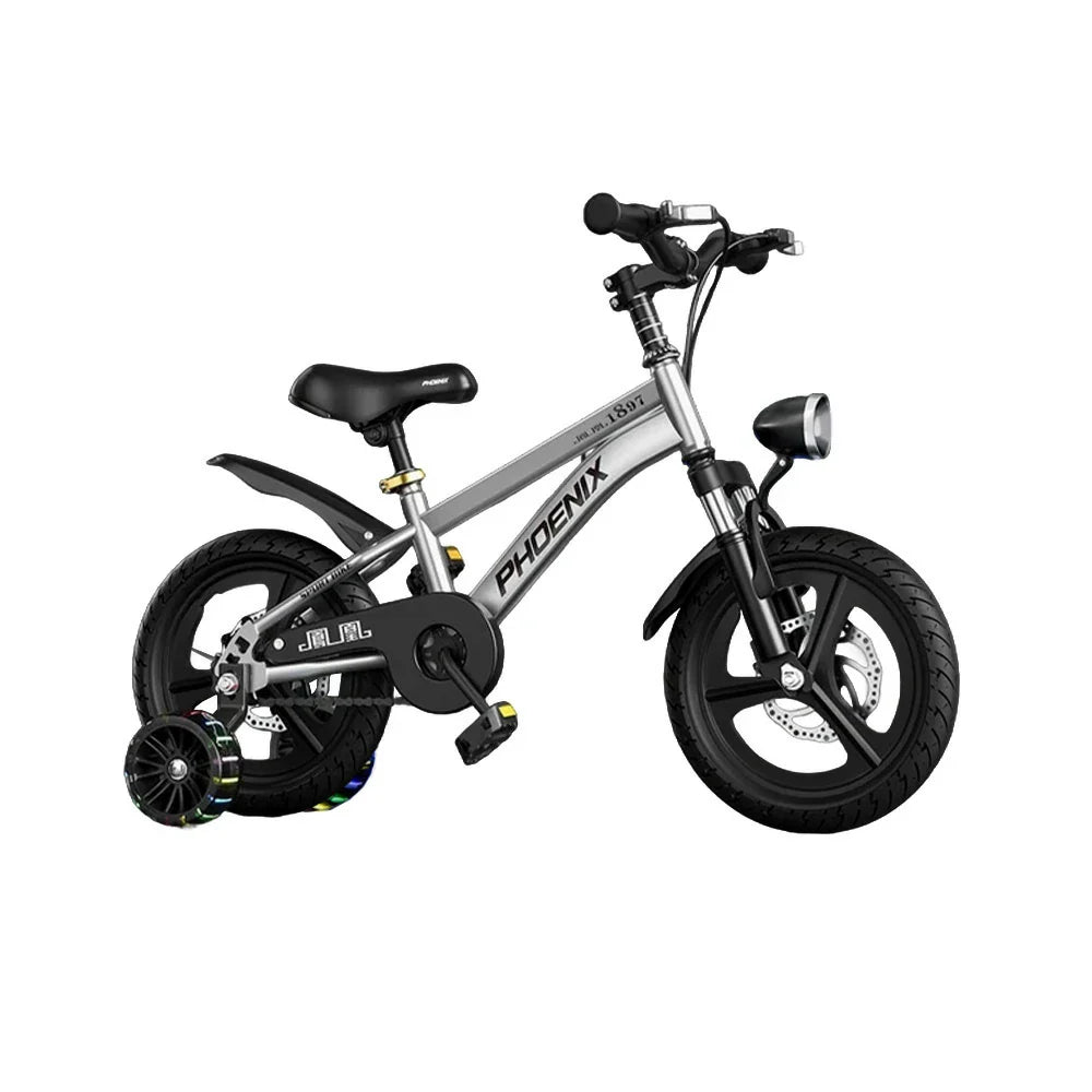 VOLTUS 18/20/22 Mudguard, No Sport Wheels - or Spoke Kids' Integrated Seat, Rear - with Bike Silvery