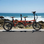 VOLTUS 20 Double Inch 4-Fold Bike Absorber Upgraded with Shock Design Seat-Orange