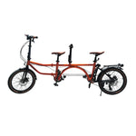 VOLTUS 20 Double Inch 4-Fold Bike Absorber Upgraded with Shock Design Seat-Orange