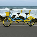 VOLTUS 3-Seater/4-Seater Sightseeing Bicycle Person Three Bike-Blue/Red/Green