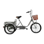 VOLTUS Adult Comfortable Bicycle Front Regular Three Fork Wheel Red/Silver