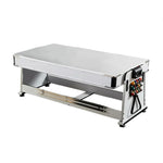 VERSA 4-in-1 7/8FT Multifunctional Table with White Frame for Air Hockey, Billiards, Dining & Ping Pong - Red Felt, Bonus Accessories