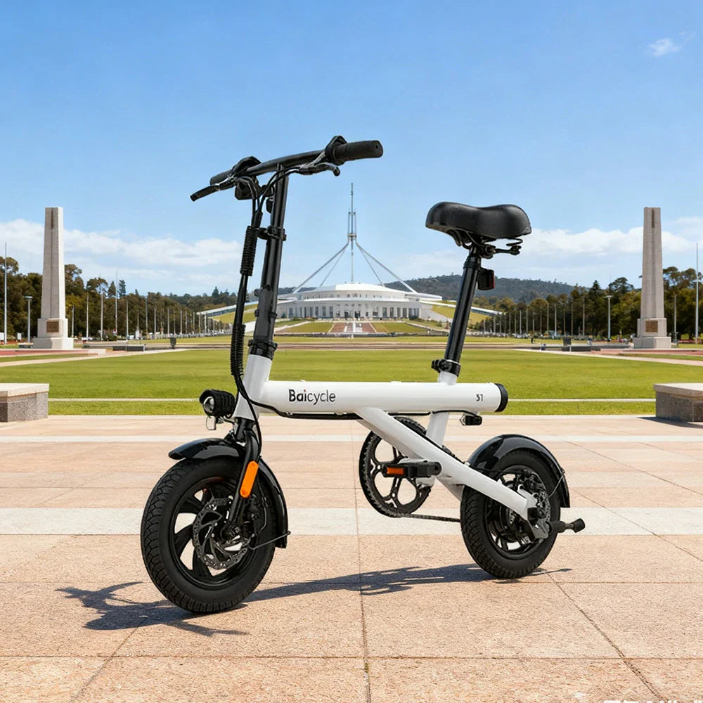 VOLTUS Folding Electric Bike 36V250W Brushless Motor Carbon Steel Frame