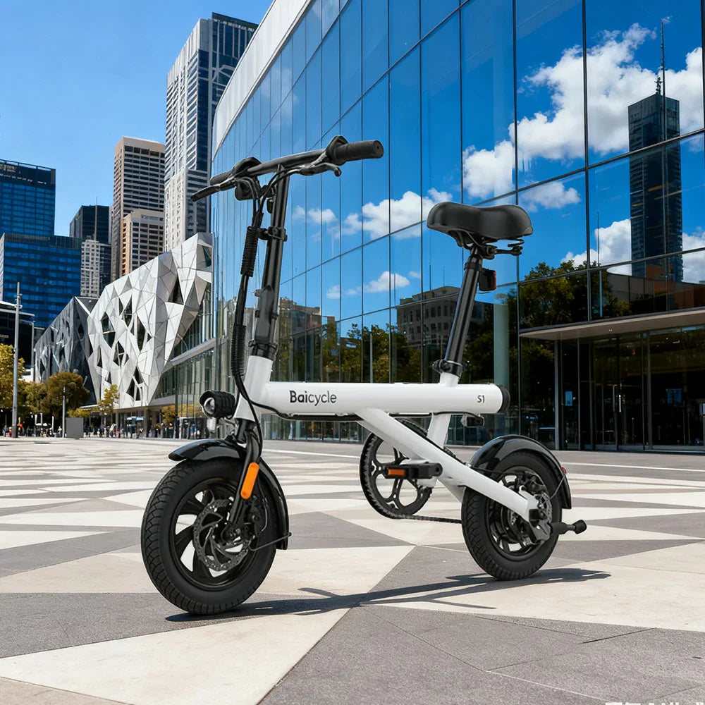 VOLTUS Folding Electric Bike 36V250W Brushless Motor Carbon Steel Frame
