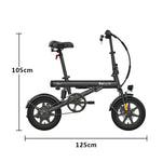 VOLTUS Folding Electric Bike 36V400W Brushless Motor Aluminium Alloy Frame