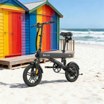 VOLTUS Folding Electric Bike 36V400W Brushless Motor Aluminium Alloy Frame Black