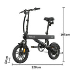 VOLTUS Folding Electric Bike 36V400W Brushless Motor Aluminium Alloy Frame Black