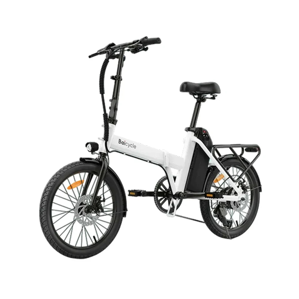 VOLTUS Folding Electric Bike 36V400W Brushless Motor Aluminium Alloy Frame 20-Inch Wheels with Long-Range 11Ah Battery