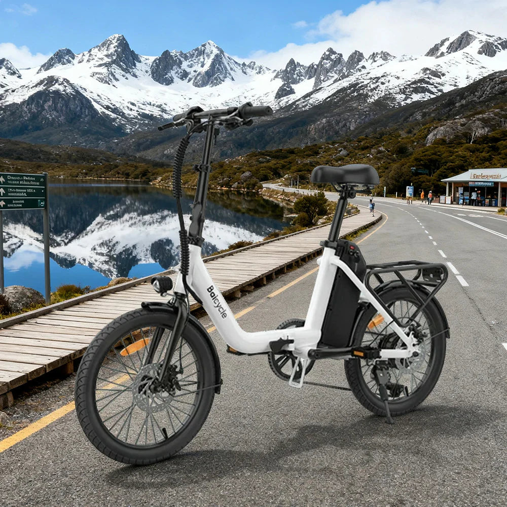 VOLTUS Folding Electric Bike 36V400W High-Torque Brushless Motor Aluminium Alloy Body 20-Inch Tyres