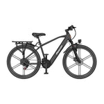 VOLTUS Electric Bike 400W Motor Carbon Alloy Frame Shimano 21-Speed 26-Inch Magnesium Alloy Integrated Wheels Black