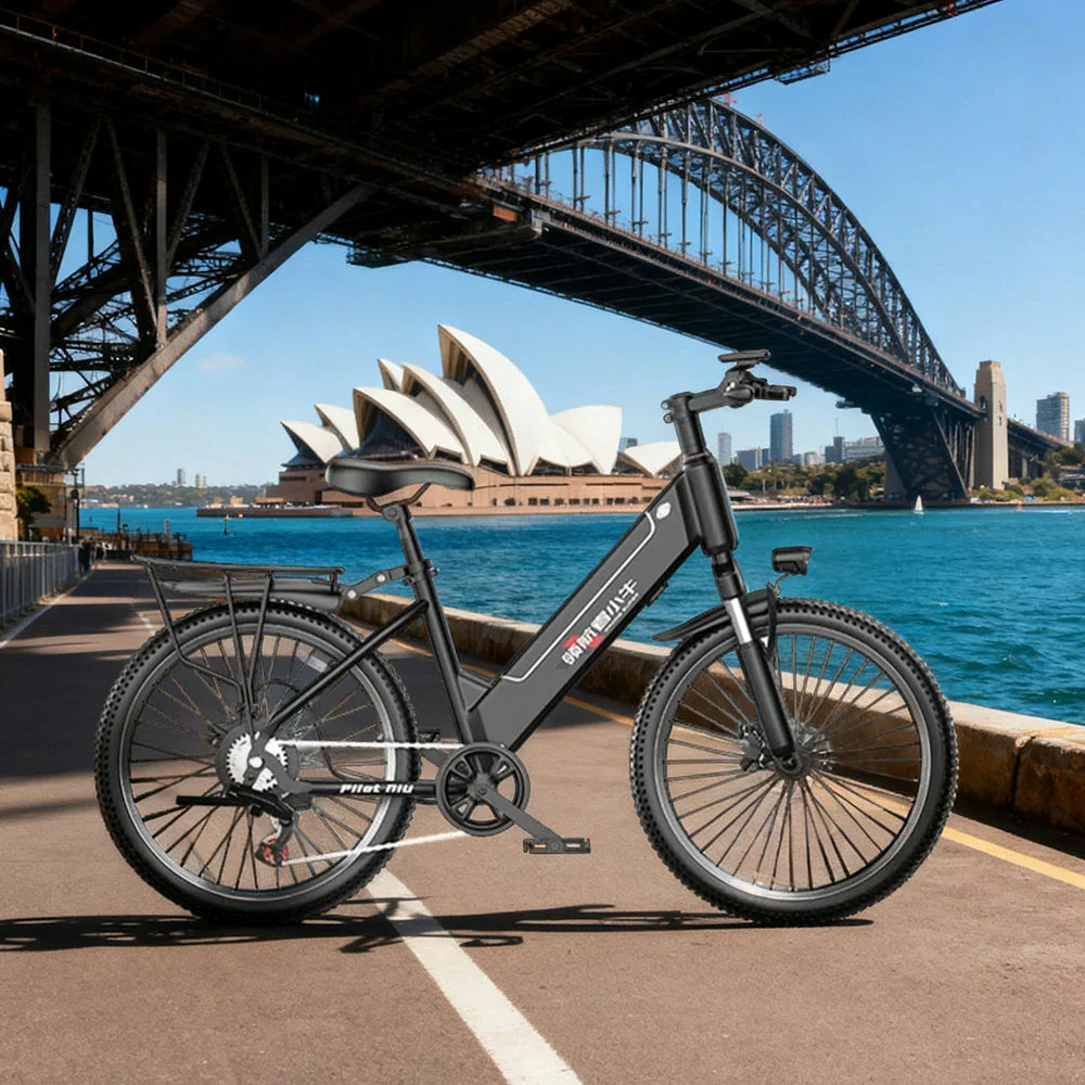 VOLTUS Electric Scooter Bike Powerful 48V 6/10/20A Brushless Motor Automotive-Grade Battery High-Carbon Steel Frame Multi-Mode Shifting with ABS Disc Brakes