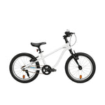 VOLTUS  16 Inch Kids Bike - Lightweight Aluminium Alloy Frame, Single Speed Bicycle for Children Outdoor Riding - Brushed Silver