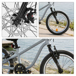 VOLTUS  16 Inch Kids Bike - Lightweight Aluminium Alloy Frame, Single Speed Bicycle for Children Outdoor Riding - Grey