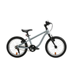 VOLTUS  16 Inch Kids Bike - Lightweight Aluminium Alloy Frame, Single Speed Bicycle for Children Outdoor Riding - Grey