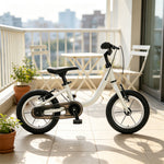 VOLTUS Kids Balance Bike - 2-in-1 Convertible Toddler Bicycle with Pedal Mode, Lightweight Frame for Early Riding - White
