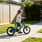 VOLTUS Kids Balance Bike - 2-in-1 Convertible Toddler Bicycle with Pedal Mode, Lightweight Frame for Early Riding - Blue