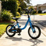 VOLTUS Kids Balance Bike - 2-in-1 Convertible Toddler Bicycle with Pedal Mode, Lightweight Frame for Early Riding - Blue