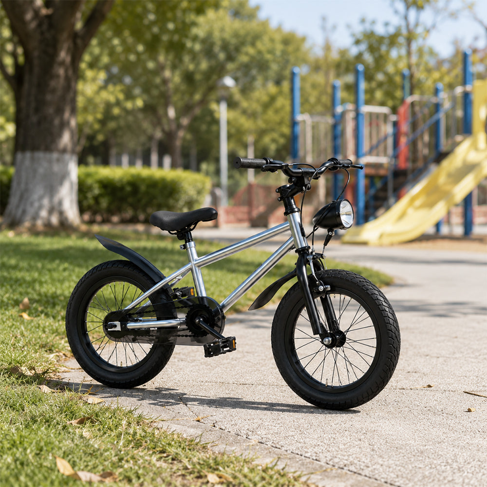 VOLTUS Mountain Bike with Lightweight Frame, All-Terrain Tyres and Sporty Design for Outdoor Riding - Galaxy Electric Silver
