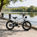 VOLTUS Mountain Bike with Lightweight Frame, All-Terrain Tyres and Sporty Design for Outdoor Riding - Galaxy Electric Silver